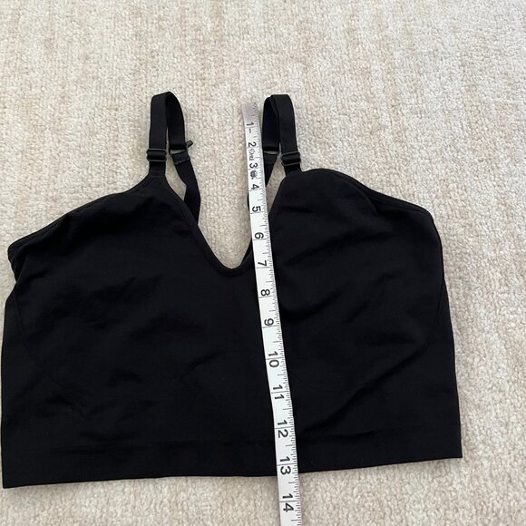 Yitty Fabletics Nearly Naked Plunge Black Bra 3X/4X - Picture 5 of 7